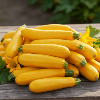 Sebring Hybrid Golden Zucchini Squash Seeds 2215