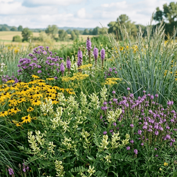 High-Drainage Septic-Safe Native Seed Mixture 6845